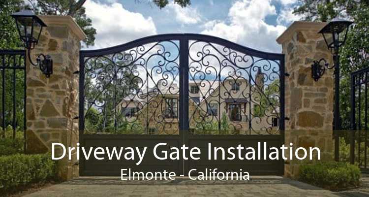 Driveway Gate Installation Elmonte - California