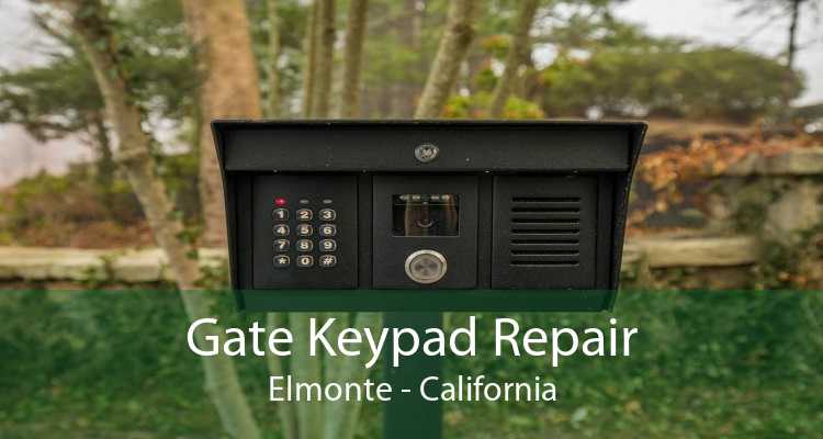 Gate Keypad Repair Elmonte - California